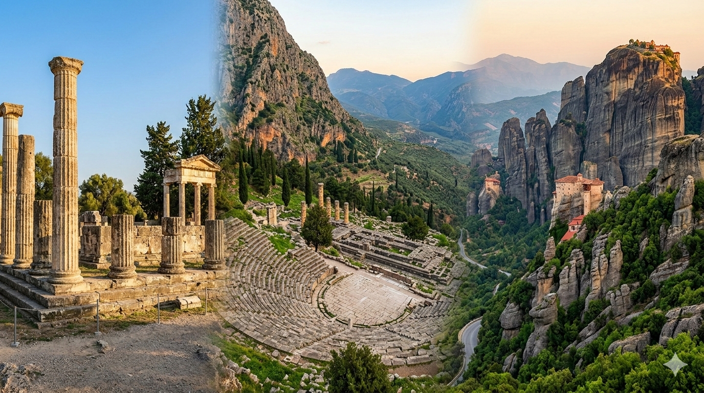 Ancient Olympia Delphi and Meteora Tour