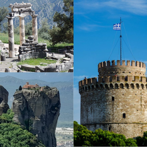 Delphi Meteora and Thessaloniki Tour