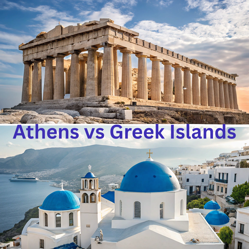 Athens vs Greek Islands